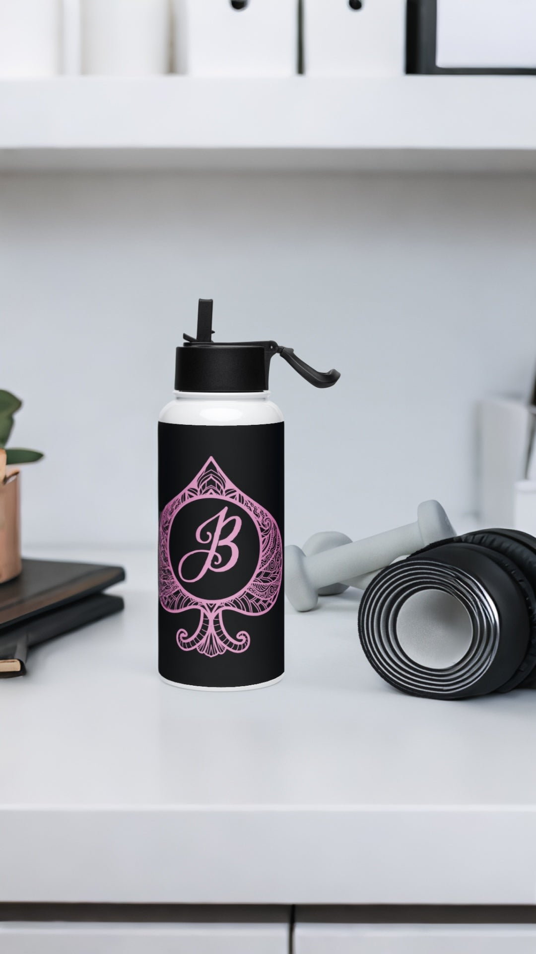 Stainless Steel Lucky Me Water Bottle