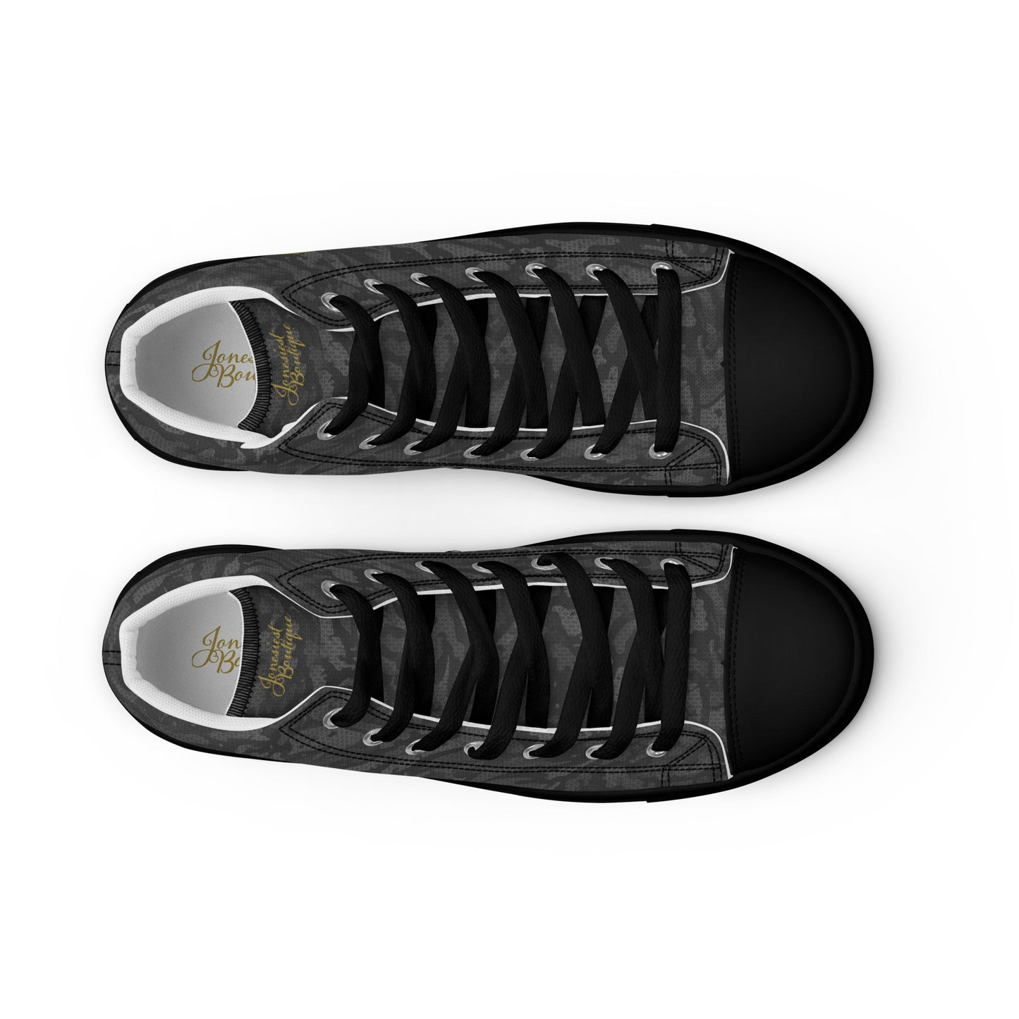 Lucky JB Camo Men’s high top canvas shoes
